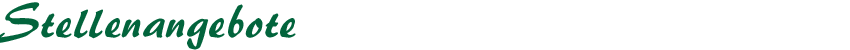 Stellenangebote